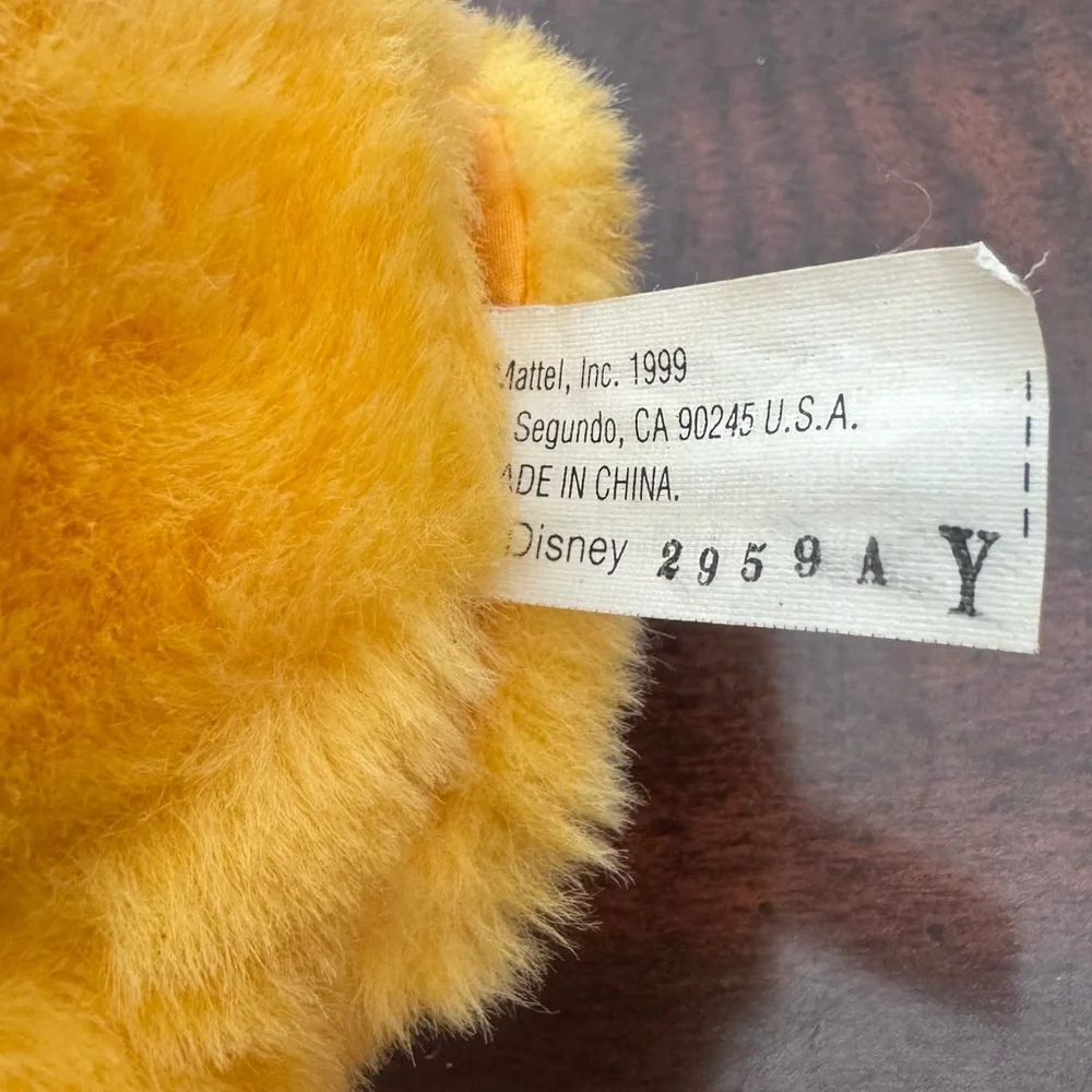 Vintage Pooh Bear Disney Plush Toy